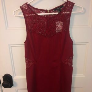 Forever 21 sexy red dress. Size medium, never worn